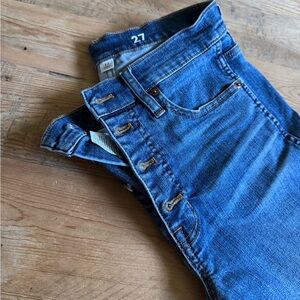 Jcrew vintage slim straight  Denim Jeans sz 27